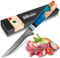 Damascus Fillet Knife, Professional Damascus Boning Knife I 14.5 cm Blade Made of 67 Layers of VG-10 Damascus Steel,Fish Knife for Home, Resturarant, Gift Box