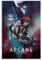 Xuseoua Arcane Poster, Anime-TV-Serie, Comics, Vi Jinx, Retro-Vintage-Cover, Musikposter für Zimmer, ästhetische Leinwand, Wandkunst, Schlafzimmerdekoration, 30 x 45 cm
