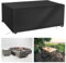 AAFUOO Abdeckhaube Gartenmöbel 70x55x60cm/LxWxH Abdeckungen für Gartenmöbel Rechteckig, Winddicht Staubdicht Anti-UV Oxford Gewebe Plane für Outdoor Gartenmöbel, Gartentische, Terrassenmöbel