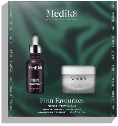 Medik8 Firm Favourites - Firming Hydration Duo - Hydr8 B5 Intense (50ml) & Advance Night Restore (50ml) - Hydrate, Smooth & Firm