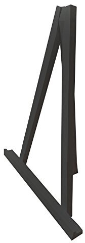 Greco Heavy Duty Wooden Tabletop Tripod Easel - 50 CM A1 Display Stand (Black)