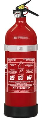 ANAF Group 9791 Extintor en Polvo ABC, 2 kg