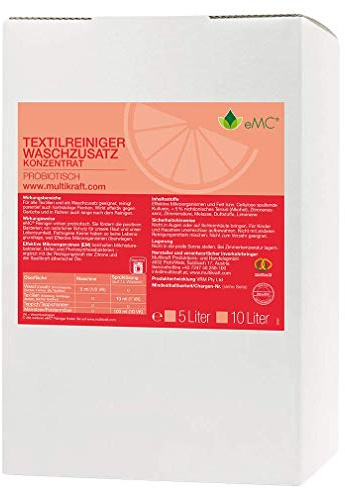 eMC Textilreiniger/Waschzusatz Probiotischer Textilreiniger 5 l Bag in Box