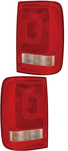 Rückleuchte Heckleuchte Set links & rechts rot PY21W P21W P21/5W H21W ohne Lampenträger für Model Amarok 2H_ S1B 2HA 2HB S6B S7A S7B