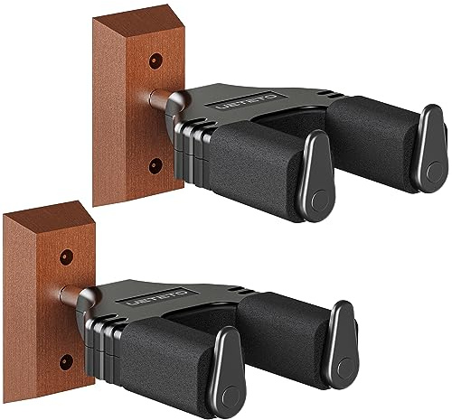 Ueteto Guitar Wall Mount Hanger, 2 Pack