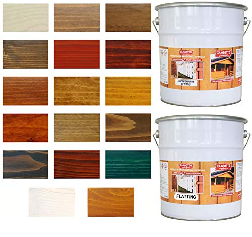 10 Liter Holzlasur + 10 Liter Lösemittelwachs matt oder glänzend 10 Liter (satiniert, 121 - weiß)