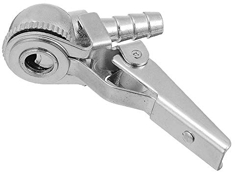 Universal Autoventil Air Chuck,MoreChioce Pneumatischer Hebelstecker Air Chuck mit Clip Tragbarer Lock-On-Reifenfutter Ventilstecker Adapter für Kompressor mit Inflatoranzeige