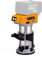 JCB 18V Brushless Trimmer Router, Bare Unit, Variable Speed & Led Light, Vacuum Adaptor Included, 3/8” and ¼” Collet, 3 Year Warranty
