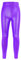NewL Kinder Mädchen Tanzhose Gymnastik Glänzend Metallic Tanzleggings Skinny für Performances Kostüm (Lila, 11-12 Jahre) Tag Größe 150