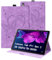Auslbin Coque pour Lenovo Tab P11 (2nd Gen) 11.5 Pouces TB-350FU/350XU 2022 Housse Papillon Modèle de Cuir PU avec Fonction Support Étui de Protection Tablette pour Lenovo Tab P11 (2nd Gen) - Violet