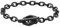 Armani Exchange Herren-Gliederarmband Edelstahl schwarz, AXG0105001