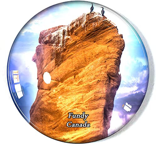 Fundy Canada Kühlschrankmagnet Kühlschrank Gefrierschrank Magnet Souvenir Dekoration Magnet Aufkleber Glas Basteln