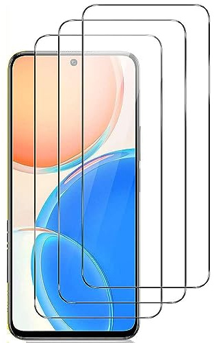 Genérico 3x Protector de Pantalla Cristal Templado Premium para Huawei Honor X8 / X8A Vidrio Antigolpes