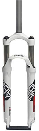 26 27,5 29 Mountainbike Federgabel Legierung mechanische Feder 1-1/8 Federweg 100mm - Weiß