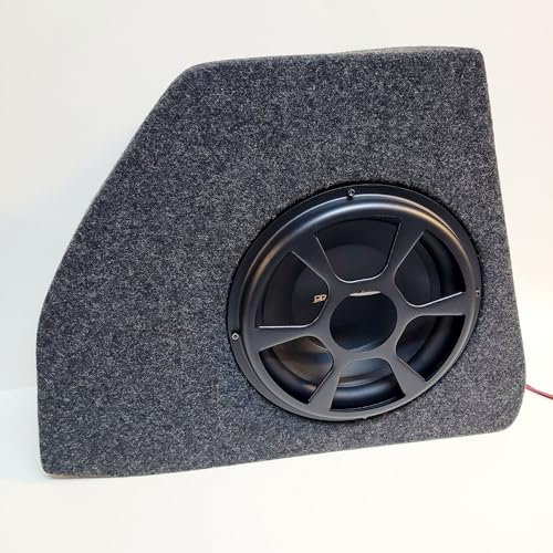 Phase Linear Subwoofer Gehäuse passend für FIAT 500 Kofferraum