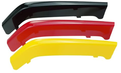 Ysbxitu 3 Stück Auto Nierenaufkleber Kühlergrill-Einsatzleisten Abdeckung Passt für BMW 3-Series Sport 8 Grilles F30/F35 2013-2018 Zubehör Grille Abdeckung Frontgrill Einsatz Trim(Schwarz)