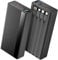 Newest 56800mAh 65W Huge Capacity External Battery Pack Portable Charger Power Bank,8 Charging Port Battery bank With Smart LED Display, Newest skin feel streamline design