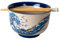 Urban Tokyo Ramen Udon Nudelschale mit Essstäbchen, 750 ml, 15,2 cm Durchmesser, handgefertigte Porzellanschale, Mehrzweck-Schüssel für Soba-Pho-Nudeln, Donburi, Reis, Tayo (Great Wave)