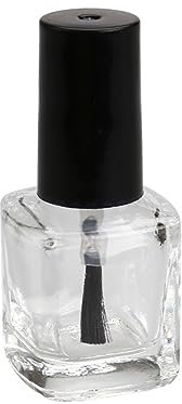 IWOWHERO 10stücke Leere Nagellackflaschen Mit Pinsel Quadratische Transparente Nagellackbehälter Aus Für Diy Nail Polish