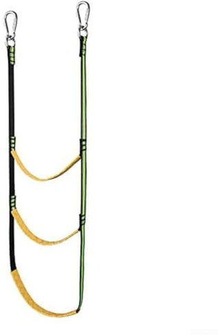 Escalera compacta y ligera, perfecta para subir de forma segura en barcos inflables y de pesca (verde-3)