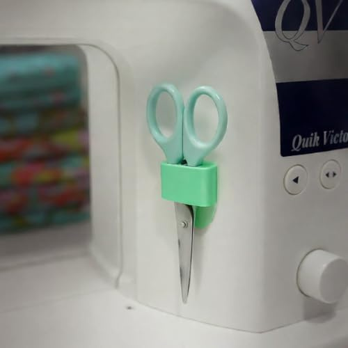 Scherenhalter für Nähmaschine, Scherenhalterung, Nähmaschinescherenhalter, Nähmaschinezubehör (mint)