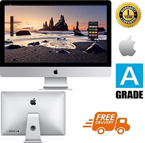 Apple iMac 21.5-inch Desktop (Intel Core Quad-Core i5 2.7 GHz, 8GB RAM, 1 TB HDD, AMD Radeon HD 6770M with 512MB graphics) - 2011 (Renewed)