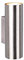 Trio Leuchten Wandleuchte Marley 212400207, Metall Nickel matt, Wandleuchte 2-flammig, exkl. 1 x GU10