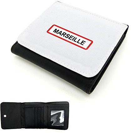 Mygoodprice Portefeuille Homme Cuir PU Marseille