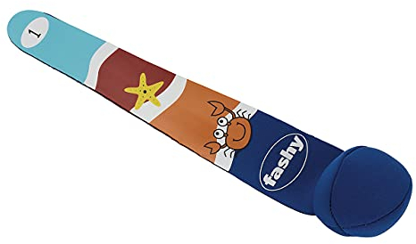 Fashy Unisex Jugend Neopren-Tauchfahnen, Hell-blau, Einheitsgröße