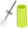 ZPSHYD Escobilla para Inodoro, Juego de escobillas para Limpiador de inodoros Soporte de Acero Inoxidable Juego de Herramientas de Limpieza para el baño del Hotel en casa(Verde)