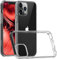 Glamified Clear Case Compatible with iPhone 13 Pro Max Case, Shockproof Silicone Cover, Yellowing-Resistant Slim Transparent TPU Phone Case, Clear (Transparent 13 Pro Max)