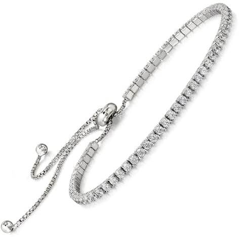 Lovilion Armband für Damen mit Exklusive Karte mit Botschaft von Eltern zu Tochter | SIENA_TENNISBRACELET