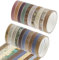 Washi Tape, 20 Rotoli Washi Tape Set Vintage 7 mm, Nastro Adesivo Decorativo, Album Vintage Adesivo Washi per Fai Da Te, Lavori Di Artigianato Decorazioni Diari Proiettili Pianificatori Scrapbooking