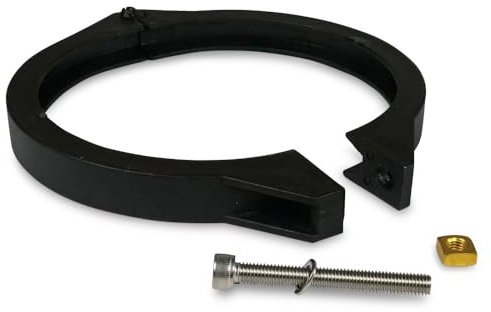 POOL Total Spannring für OKU 6-Wege Top-Mount-Ventil - 2-teilig - Ø 178 mm - Kunststoff - Inkl. Schraube Unterlegscheibe & Kontermutter - Passend für OKU SummerFun & Planet Pool Sandfilteranlagen