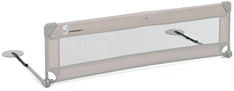 Foppapedretti Hoplà, Bettgitter, zusammenklappbar, für Kinder von 18 Monaten bis zu 5 Jahren, 150 x 43 cm, sandfarben (Sabbia)
