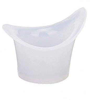 Lot de 12 gobelets en silicone pour le bain des yeux pour rafraîchir et nettoyer les yeux fatigués