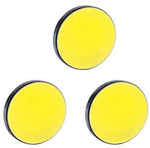 SenTECH Reflexion Spiegel Reflektor Linse Silizium 25mm x 3pcs, Reflection Mirror Silikonspiegel für Gravurschneidemaschinen und Laserschneiden