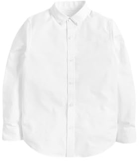 NEXT Jungen Oxfordhemd White Plain 176