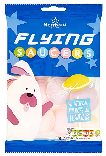 Morrisons Flying Saucers ,18 g (Pack of 18)