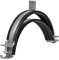 Ø 160 mm / 16 cm - Collier de serrage - Pour tous types de ventilation - Collier de serrage pour tuyau d'eau de pluie - Se raccorde au mur ou au plafond - Avec caoutchouc pour l'isolation phonique.