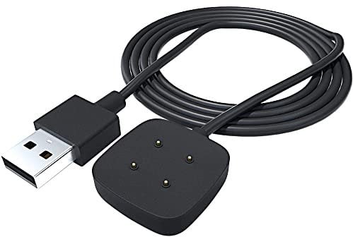 TUCANA Cable Compatible for Google Pixel Watch 2 / Fitbit Versa4/Versa3/Sense2/Sense,Replacement USB Charger Adapter Charge Cord Charging Dock (1-Pack)