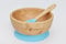 Just Bamboo ® Baby and Toddler Suction Bowl Set for Feeding and Weaning | Outstanding Suction | Bamboo Bowls With Matching Spoon Set From 6 Months
