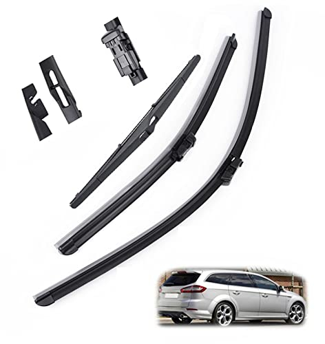 Scheibenwischer Scheibenwischerblätter für Ford für Mondeo Mk IV Front Heckscheibe Wischerblatt Set 2007-2014 2013 2012 2011