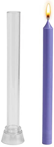 Keho Keho Kehongdun Moule Bougie Cylindriques en Plastique, DIY Moule pour Bougie Conique Bricolage, Moule à Bougie Parfumée pour Fabrication de Bougies pour Dîners aux Chandelles, Prières, Fête
