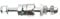 Universal Bike Brake Caliper Rear Bolt Supplied With Nuts And Spacers