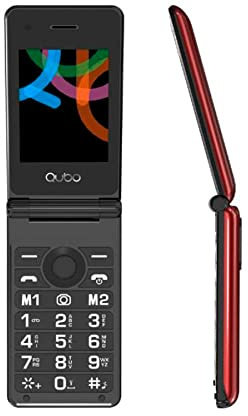 Teléfono Qubo X-28RD Rojo 2,8+1,77