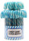 Candy Canes Lecca Lecca Bianco e Azzurro al Gusto di Frutta 50x14g per ogni ricorrenza (Battesimi, Comunioni, Compleanni, Baby Shower)