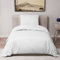 Dreamzie - Housse de Couette 135x200 avec 1 Taie Oreiller 50 x 70 - Parure de Lit 2 pièces en Microfibre Douce Verte - Certifiée Oeko-Tex