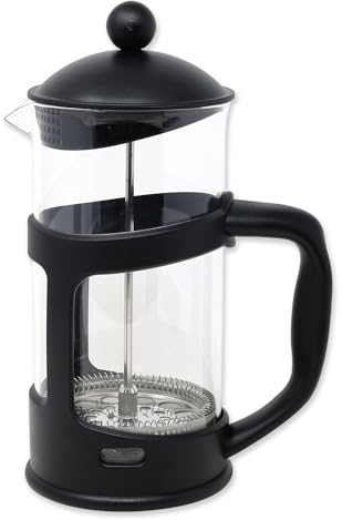 UNIQUE HOME LIVING Cafetiere 8 Cup French Press Coffee Maker Tea Coffee Plunger, Heat Resistant Glass, Stainless Steel Filter, 1000ml Capacity