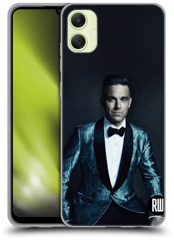Head Case Designs Offizielle Robbie Williams Dunkler Hintergrund Kalendar Soft Gel Handyhülle Hülle kompatibel mit Samsung Galaxy A05